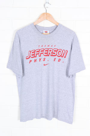 NIKE Centre Swoosh Thomas Jefferson Physical Ed Tee (L)