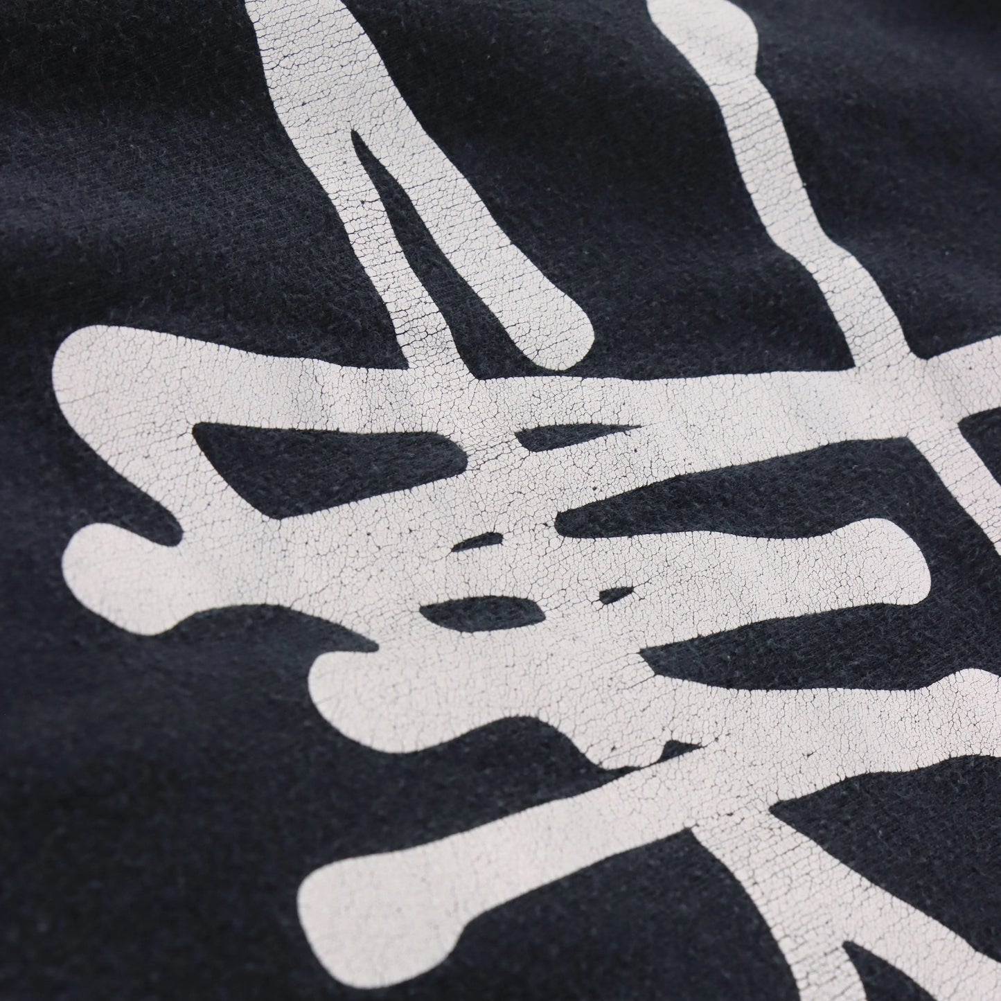 STUSSY Spell Out Logo Black & White Long Sleeve T-Shirt (S-M) ***COCO Vintage Sole Melbourne