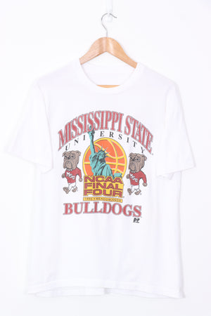 1996 VINTAGE Mississippi State University Bulldogs College Tee (M)