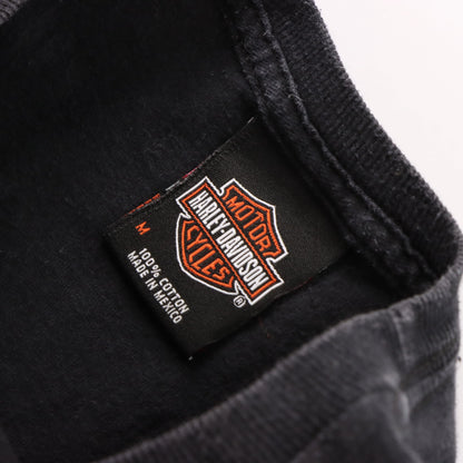 HARLEY DAVIDSON Skull High Desert Idaho Front & Back Tee (S-M) Vintage Sole Melbourne