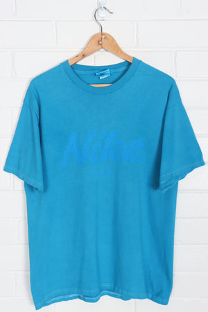 NIKE USA Blue Big Spell Out Tee (M)