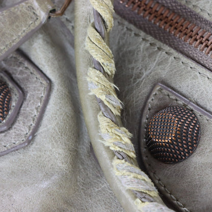 BALENCIAGA Agneau Giant Beige & Rose Gold City Bag Vintage Sole Melbourne