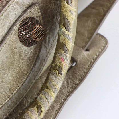 BALENCIAGA Agneau Giant Beige & Rose Gold City Bag Vintage Sole Melbourne