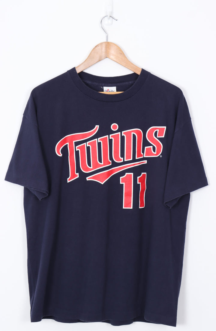 MAJESTIC MLB The Twins Minnesota Baseball USA Made T-Shirt (XL)
