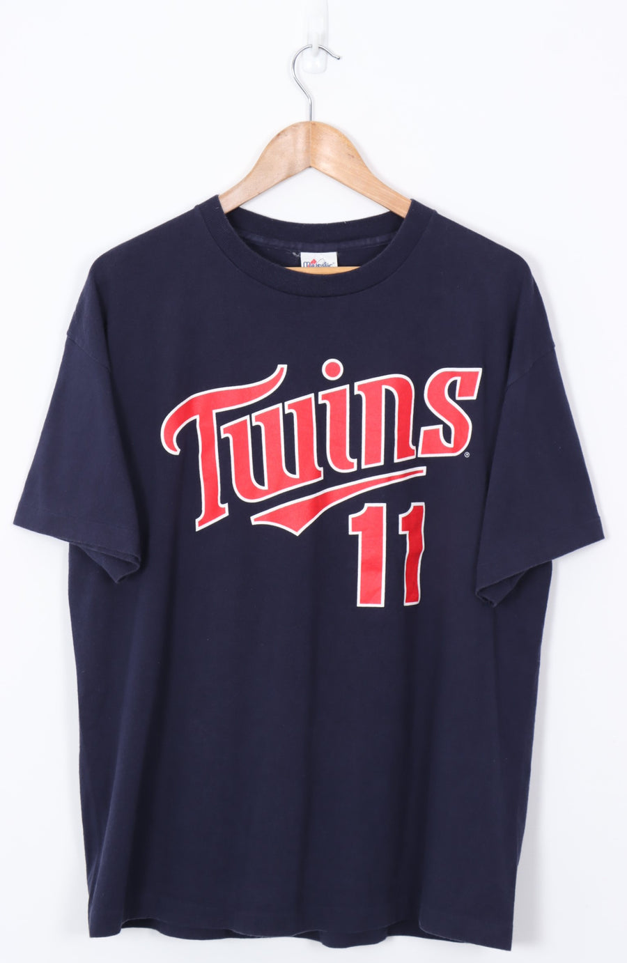 MAJESTIC MLB The Twins Minnesota Baseball USA Made T-Shirt (XL)