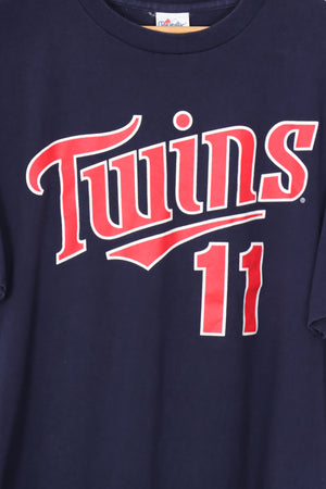 MAJESTIC MLB The Twins Minnesota Baseball USA Made T-Shirt (XL)