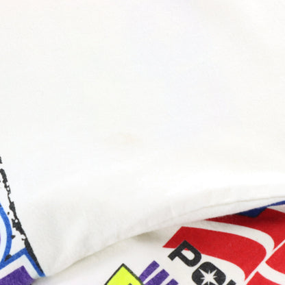 Polaris NASCAR Racing Colourful All Over Long Sleeve Tee (M) Vintage Sole Melbourne
