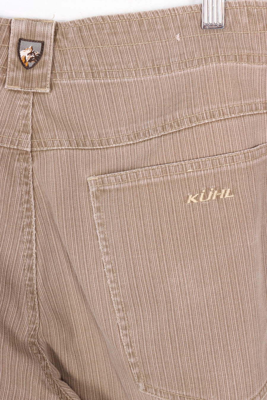 KUHL Tan Pin Stripe Double Knee Pants (36 x 30)