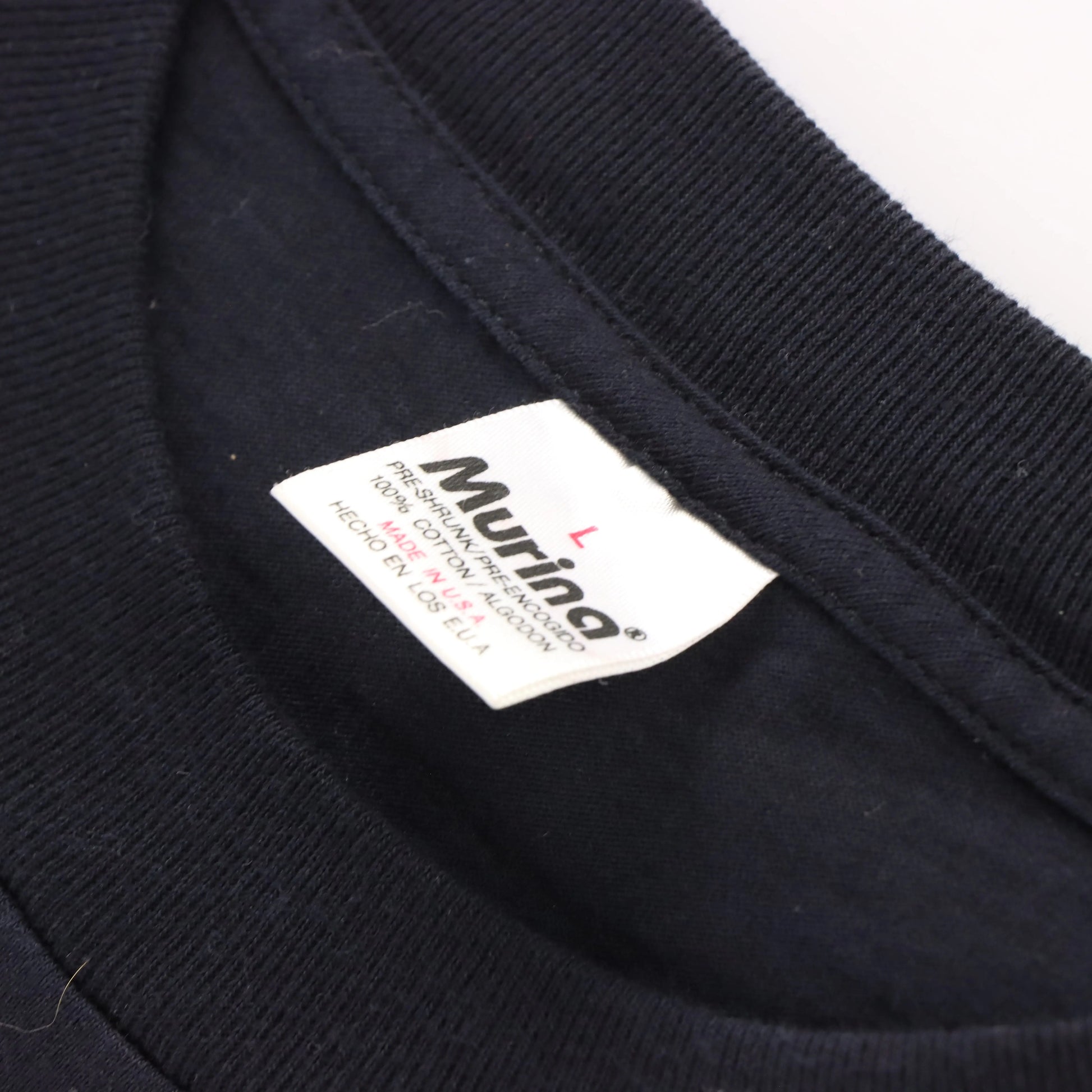 Vintage Blackbird Fighter F-117 Military Plane Front Back USA Made Tee (M-L) Vintage Sole Melbourne