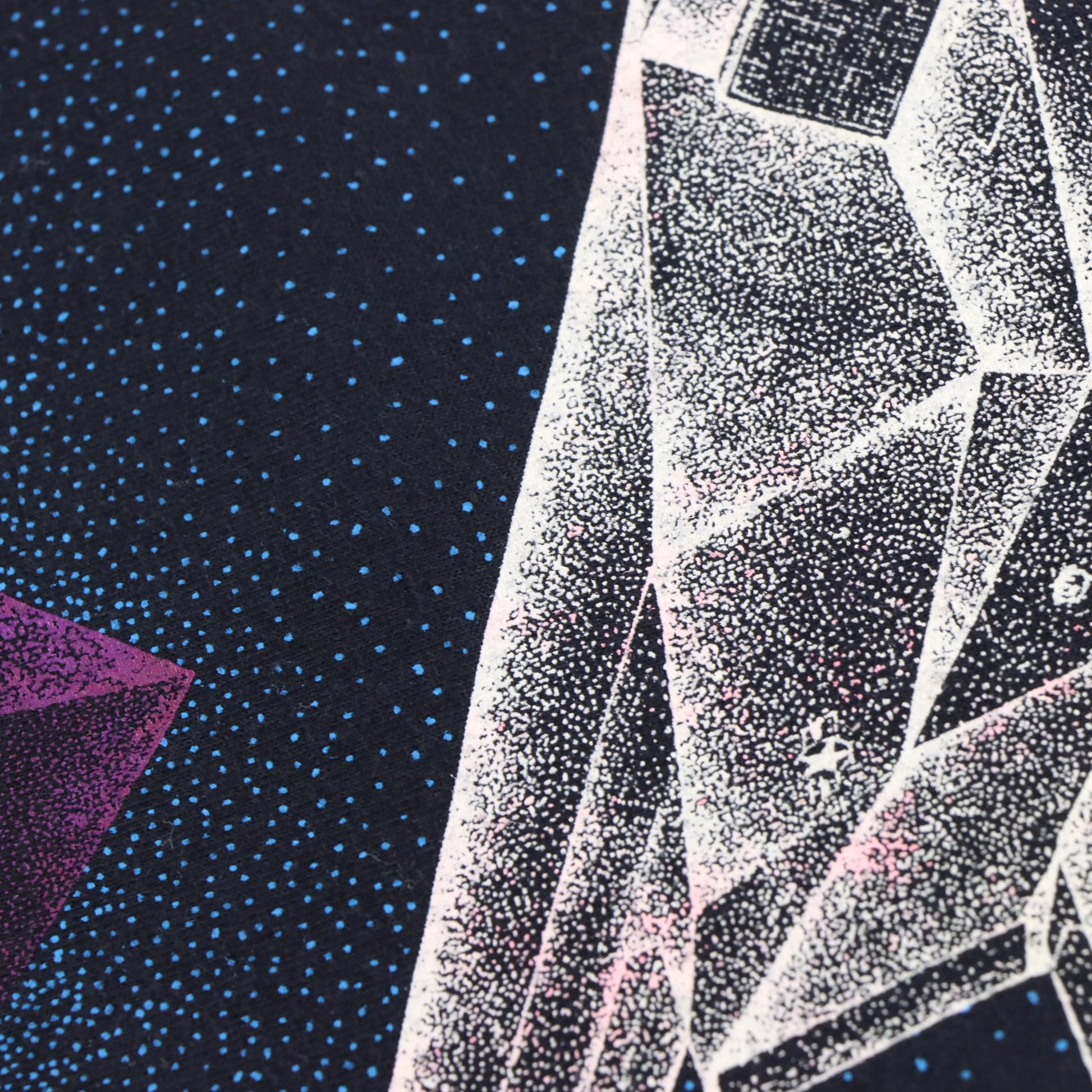 Vintage Blackbird Fighter F-117 Military Plane Front Back USA Made Tee (M-L) Vintage Sole Melbourne