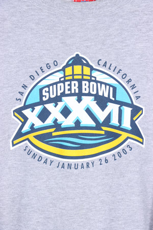 SUPER BOWL San Diego California Colourful Sweatshirt (XXL-XXXL)