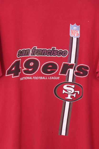 San Francisco 49ers NFL Football Pro Sport Tee (L-XL)
