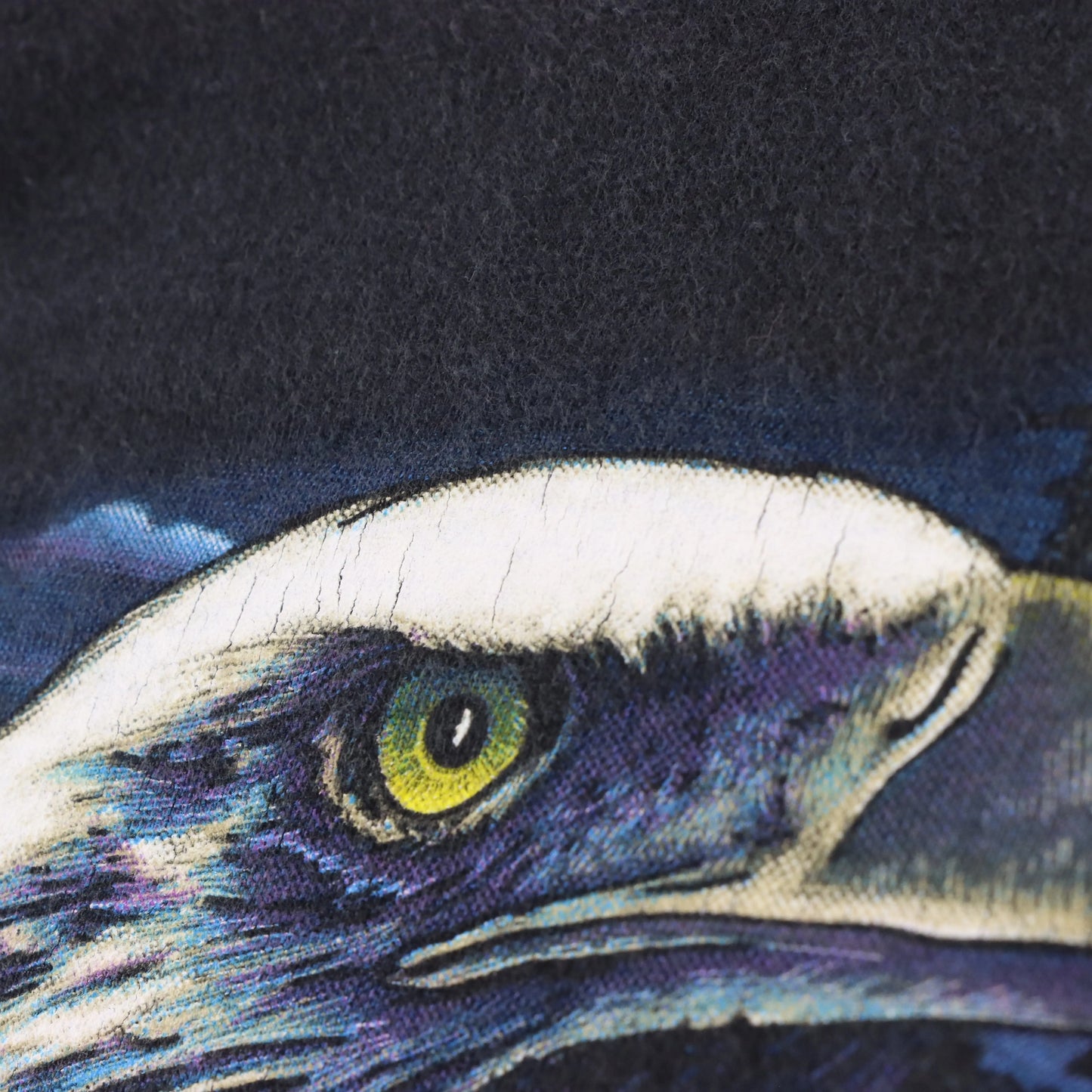 Vintage 1997 HARLEY DAVIDSON Jamestown "Proud & Fearless" Howling Wolves T-Shirt (L-XL)