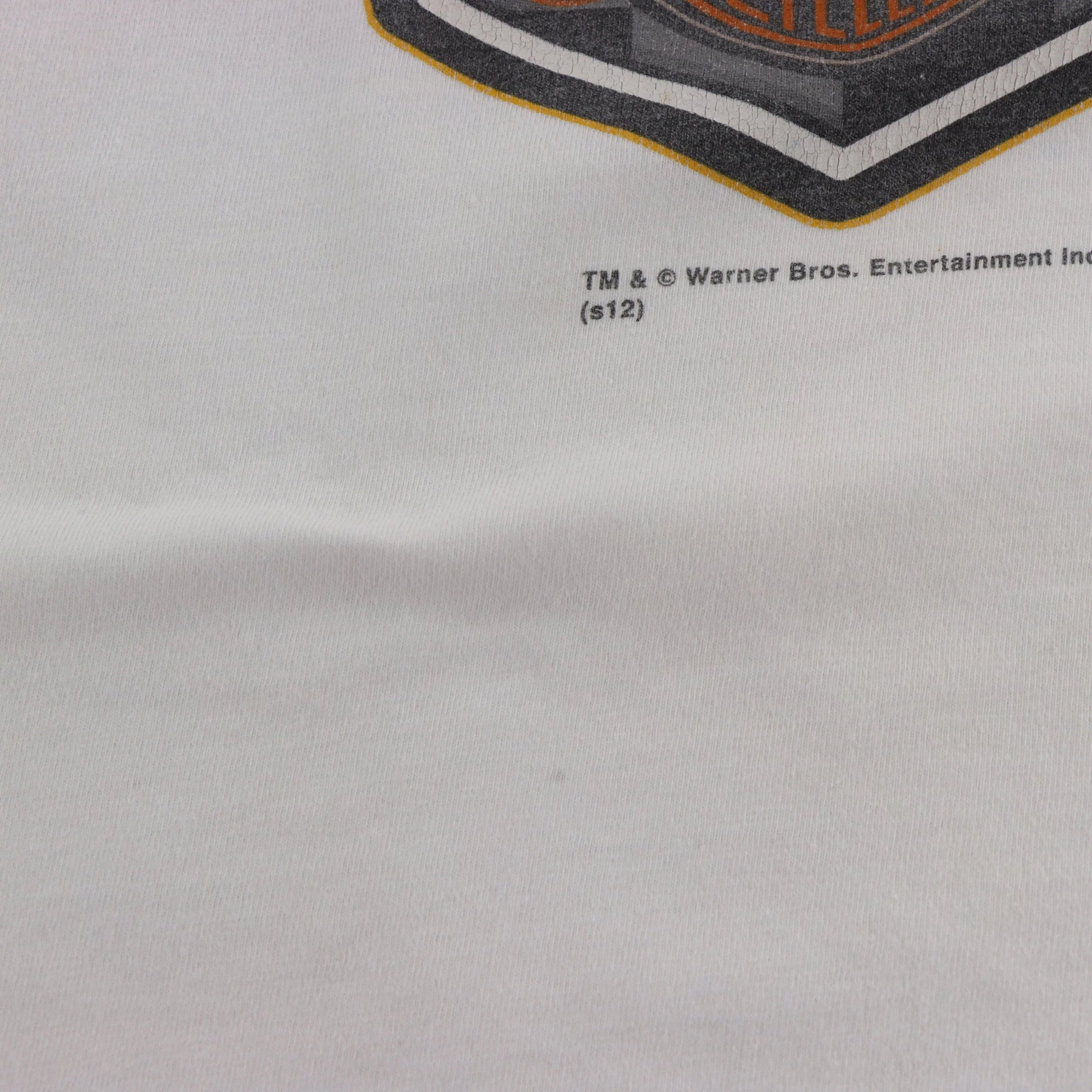 HARLEY DAVIDSON x LOONEY TUNES "Need For Speed" Double Sided White T-Shirt (XXL) ***COCO Vintage Sole Melbourne