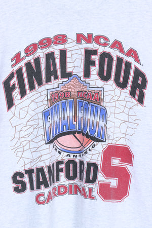 1998 NCAA Final Four Stanford Cardinal Basketball College Tee (M-L)