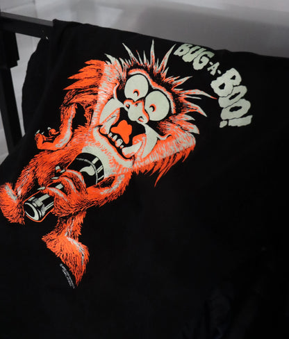Vintage 1991 Glow In The Dark 'Bug-A-Boo' Monster Single Stitch T-Shirt (XL) *Aubs Vintage Sole Melbourne