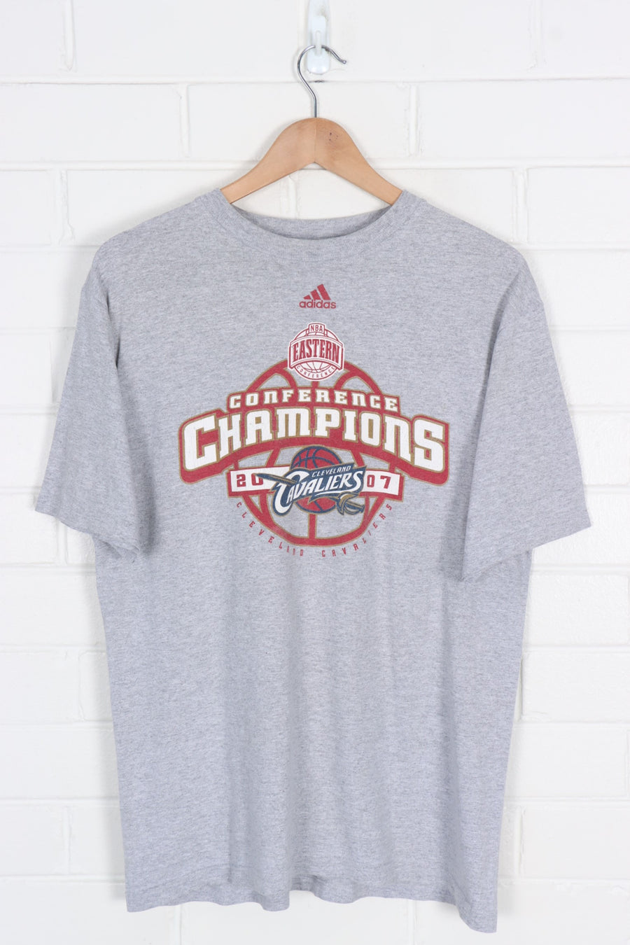 ADIDAS Cleveland Cavaliers NBA Basketball Champions Tee (L)