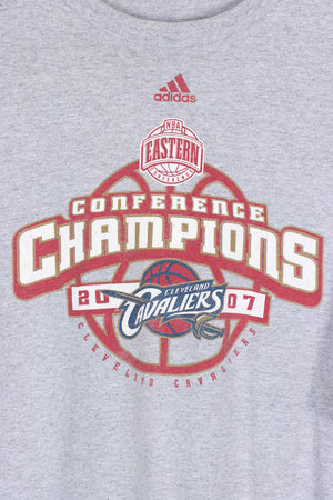 ADIDAS Cleveland Cavaliers NBA Basketball Champions Tee (L)