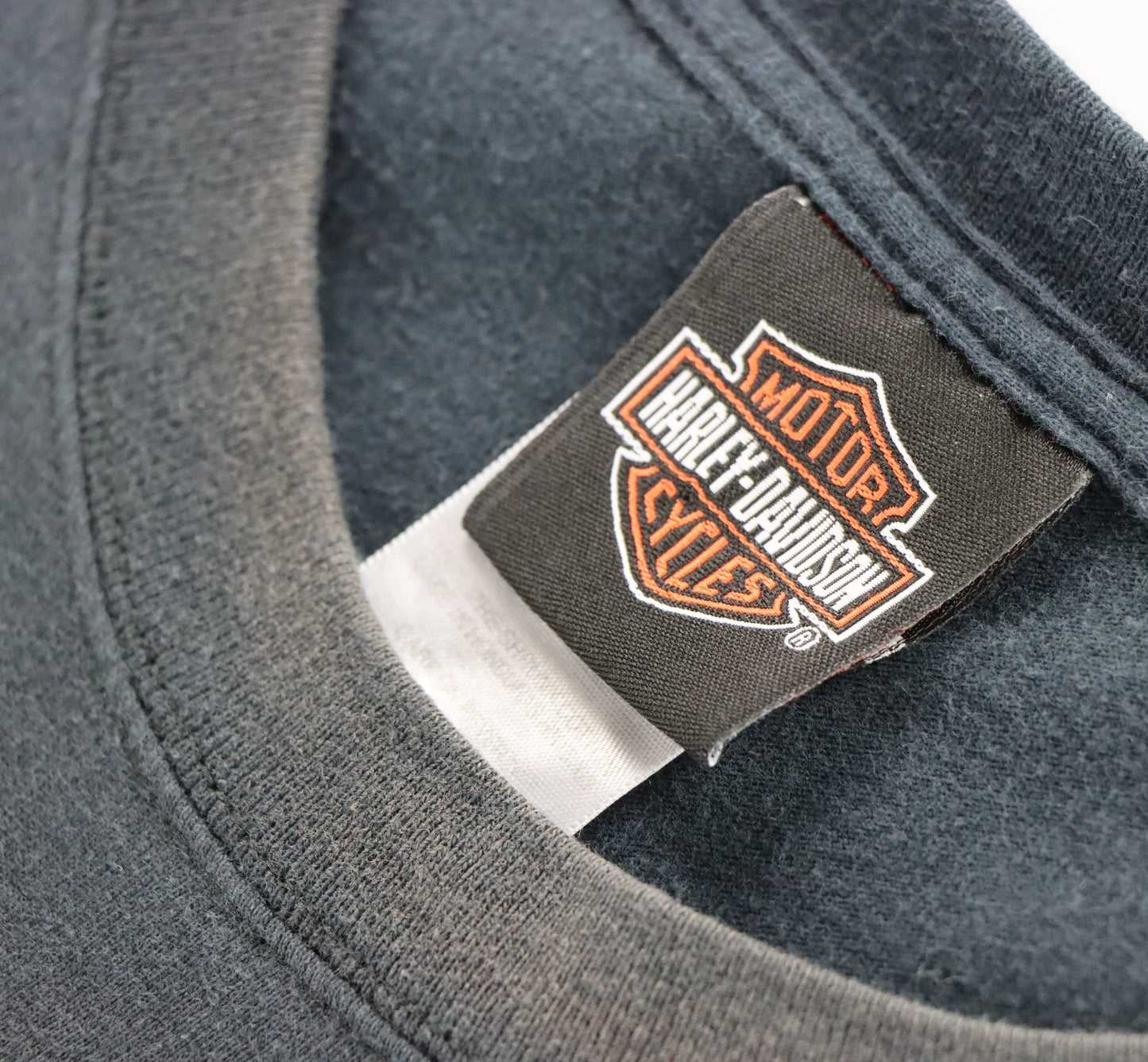 HARLEY DAVIDSON Wolf 'Runin' Wild' Texas Motorcycle Black T-Shirt (XL)