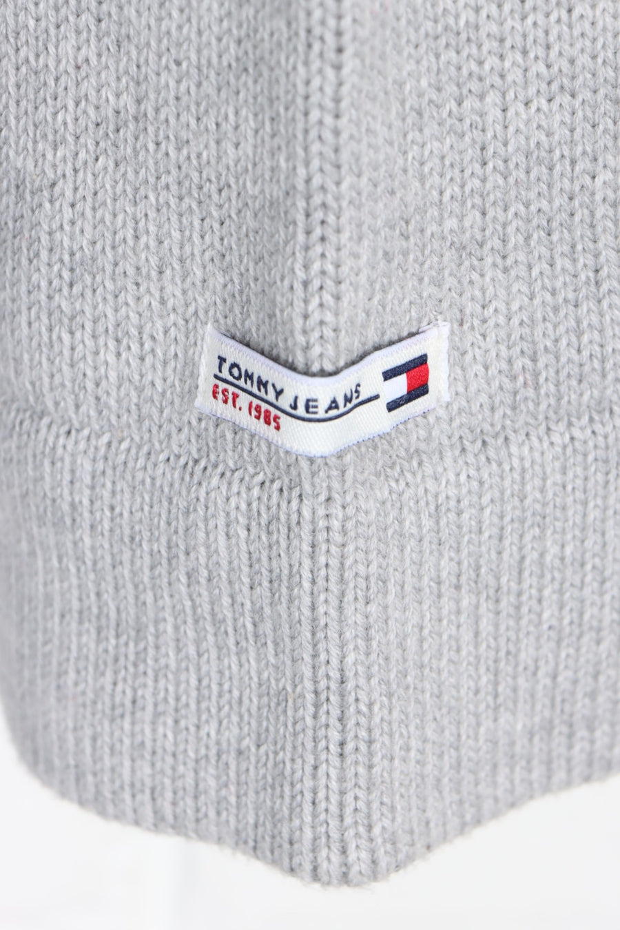 TOMMY HILFIGER JEANS 90s Big Box Logo Knit Sweater Japan Made (L)