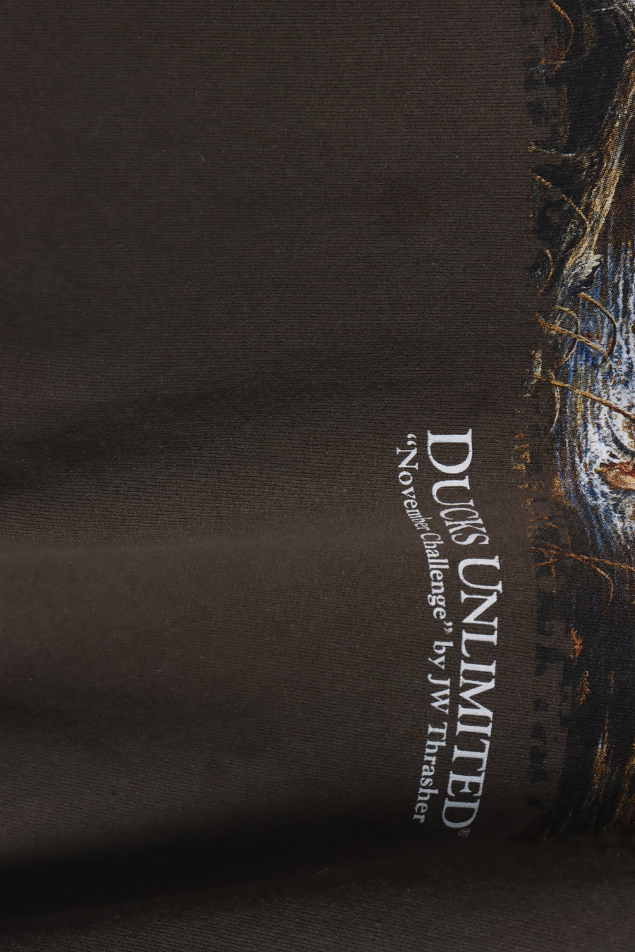 Ducks Unlimited 'November Challenge' Hunting Deers & Ducks Sweatshirt (XL)