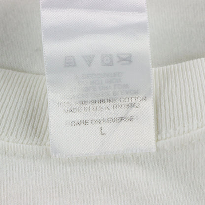 Vintage HARLEY DAVIDSON Ocean City Marlin Fish Front Pocket Long Sleeve Tee USA Made (M-L TALL)