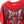 TAPOUT MPS Red Gothic Graphic Print Spell Out Y2K Style T-Shirt (XL)