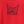TAPOUT MPS Red Gothic Graphic Print Spell Out Y2K Style T-Shirt (XL)