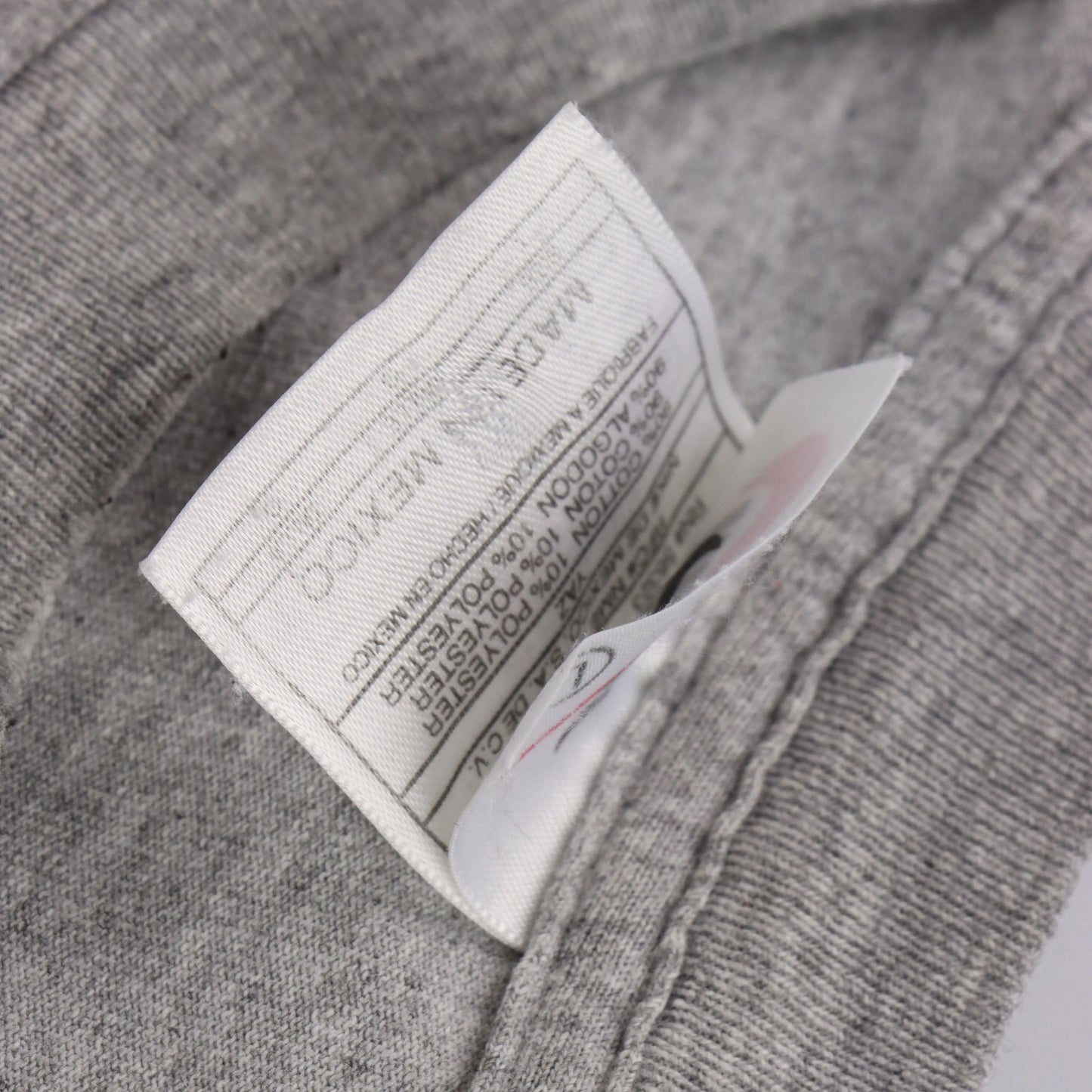 Vintage NIKE Embroidered Spell Out Swoosh Logo Grey & Orange Tee (L)