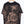 Azteca Eagle Warrior Large All Over Graphic Black T-Shirt (L)