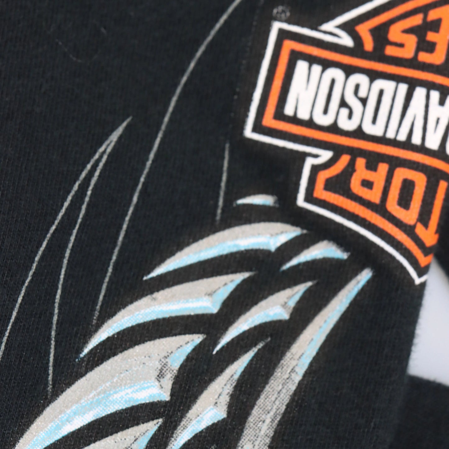 Vintage HARLEY DAVIDSON Eagle Singapore Long Sleeve Tee (L-XL)