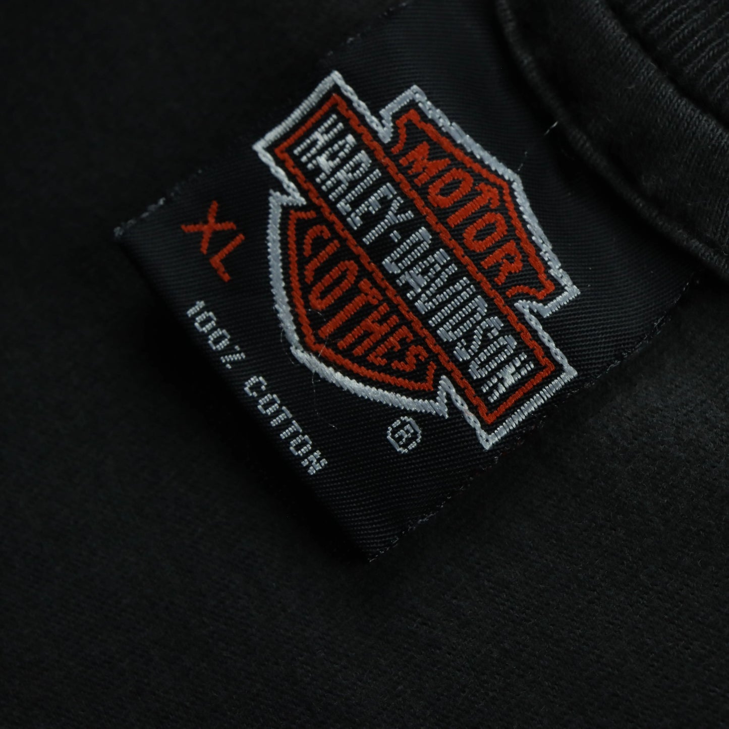 Vintage 1992 HARLEY DAVIDSON Milwaukee USA Made Grey Motorcycle Tee (XL-XXL)