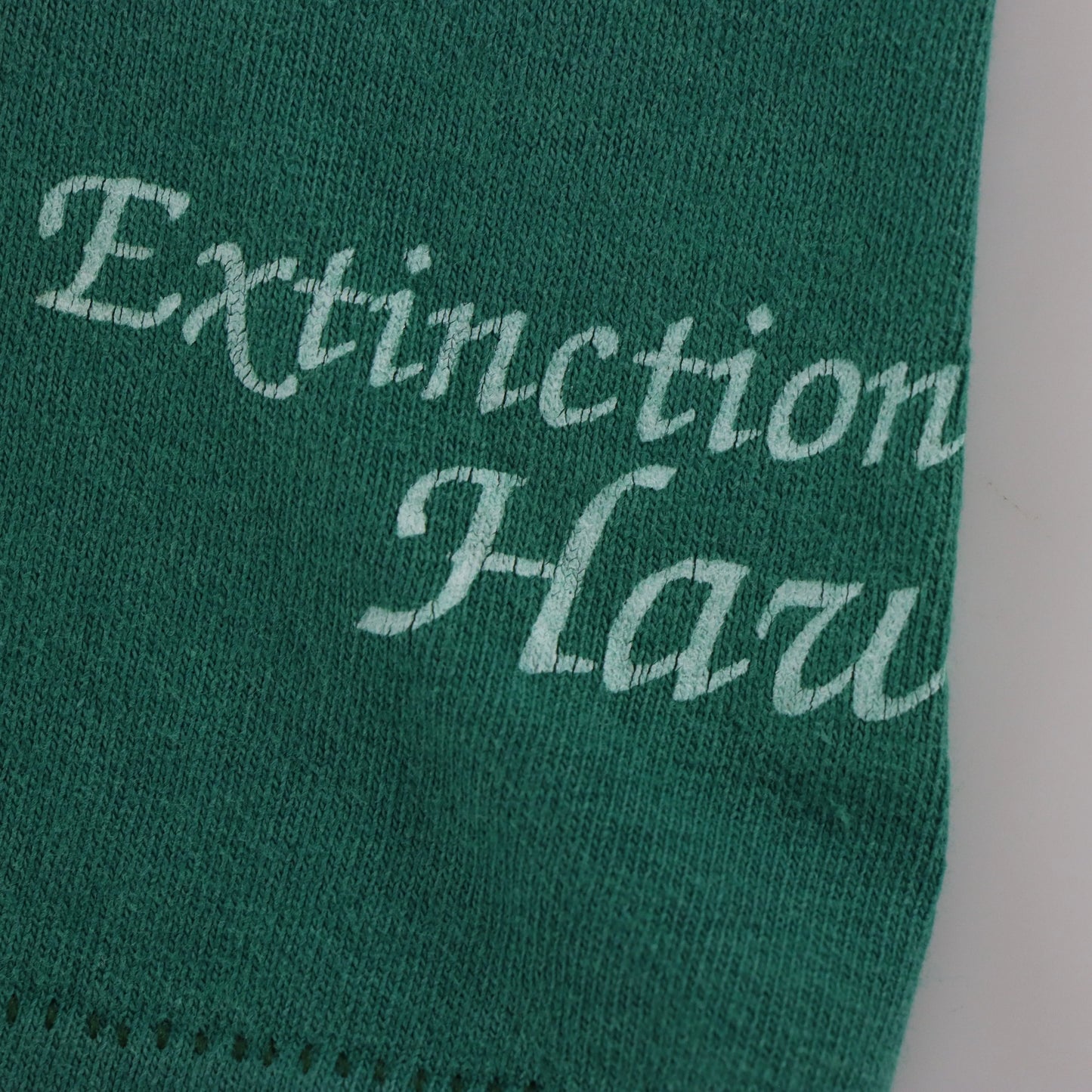 Vintage HABITAT Turtle Bubbles Single Stitch Green T-Shirt (L-XL)