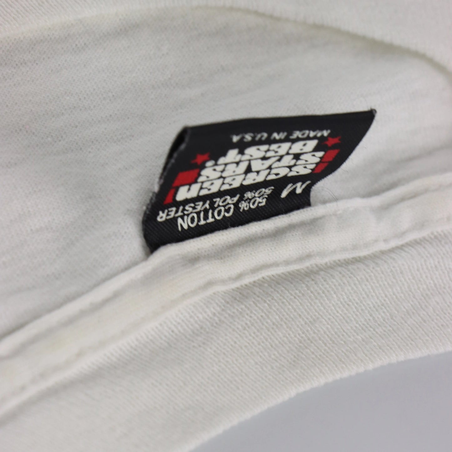 Vintage 1989 NBA DETROIT PISTONS Single Stitch USA Made Basketball Tee (XS-S)