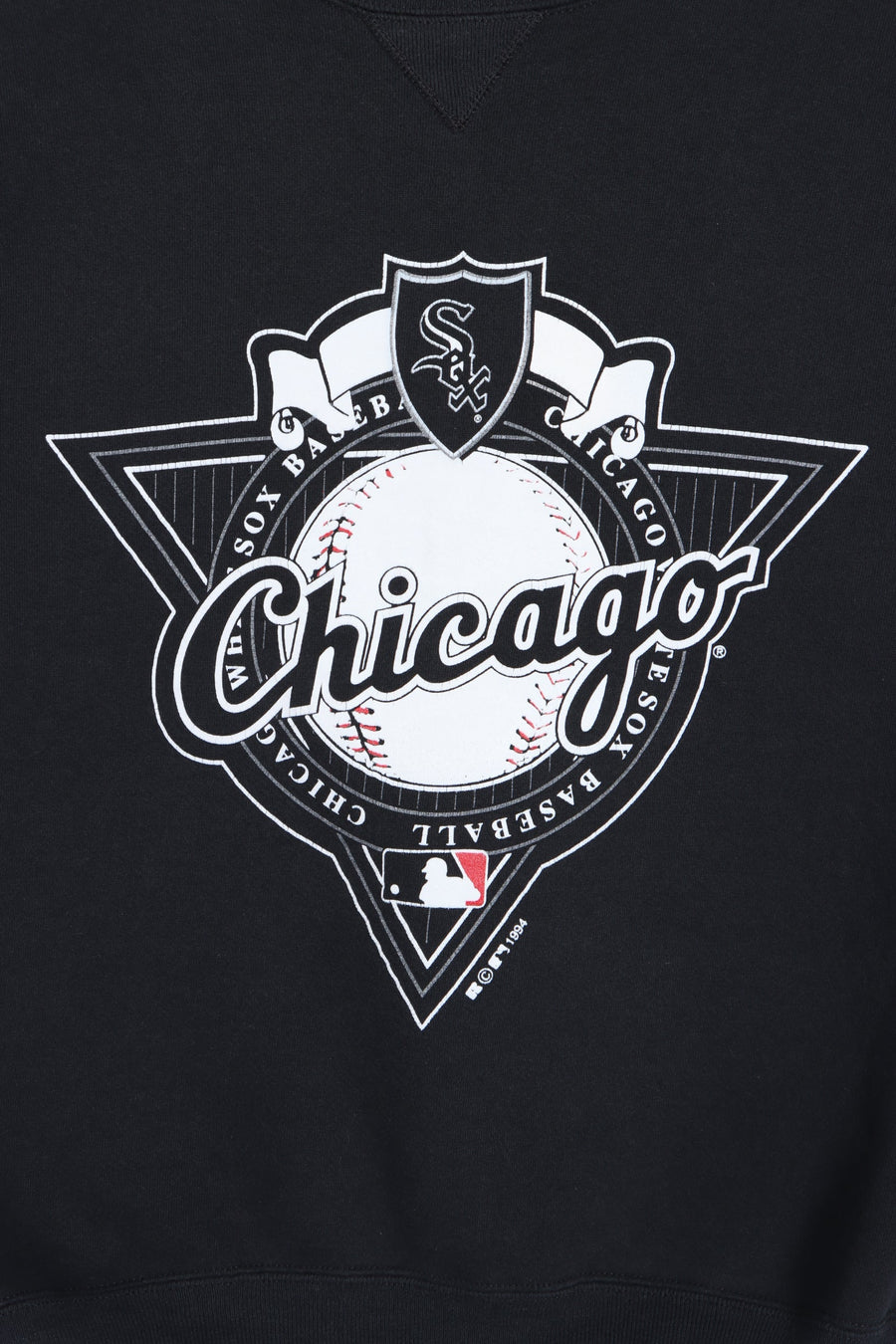 MLB Chicago Sox 1994 Big Logo RUSSELL ATHLETIC Sweatshirt USA Made (L)