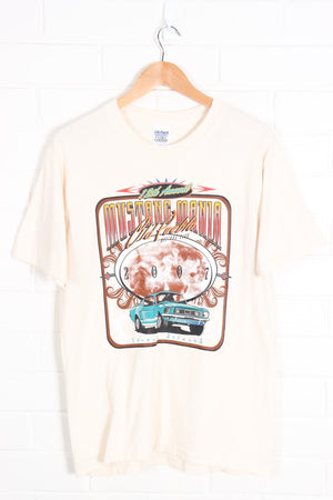 Mustang Mania Annual Car Club Colorful Graphic Tee (M) - Vintage Sole Melbourne