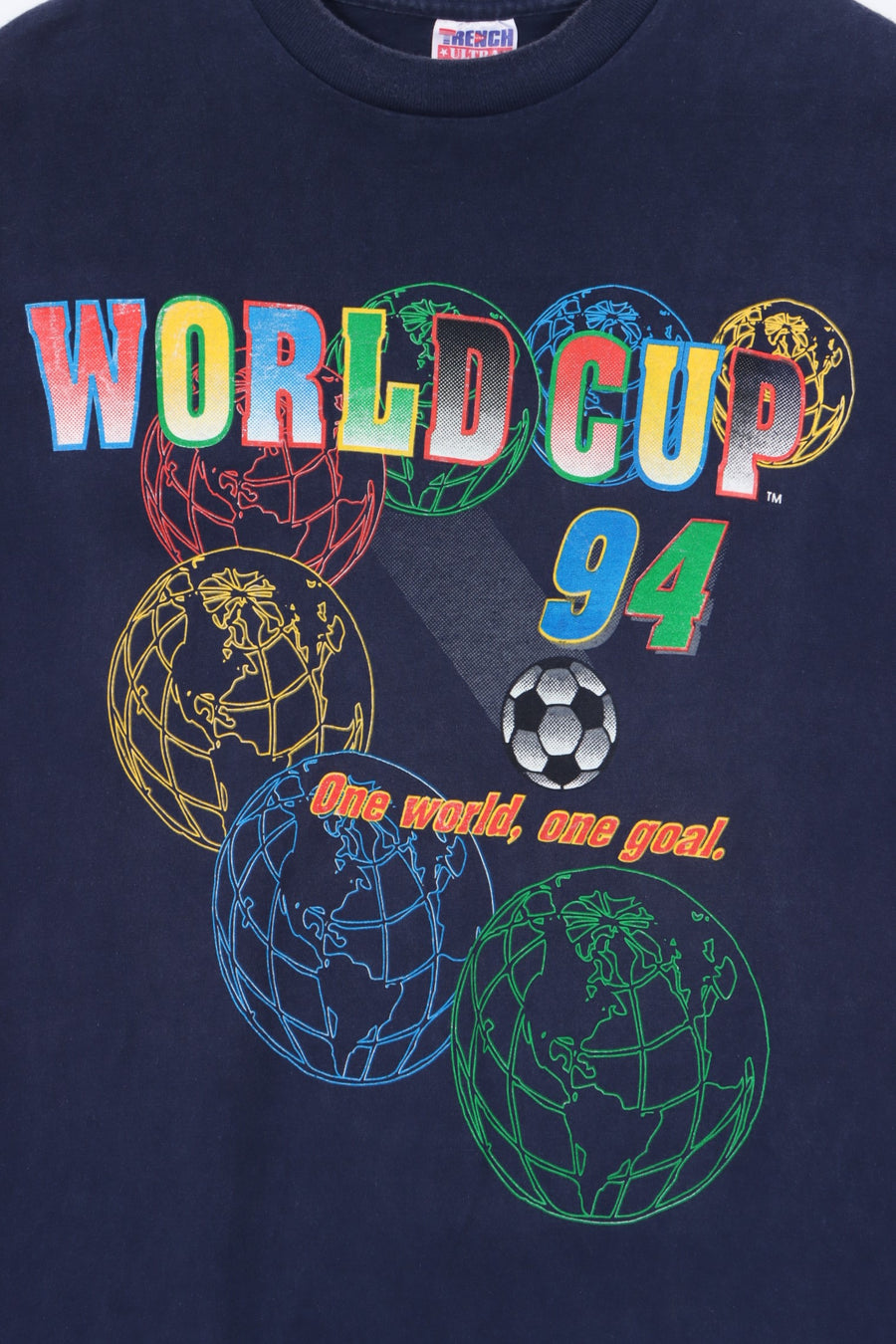 World Cup 1994 Soccer Football Single Stitch T-Shirt USA Made (XL)