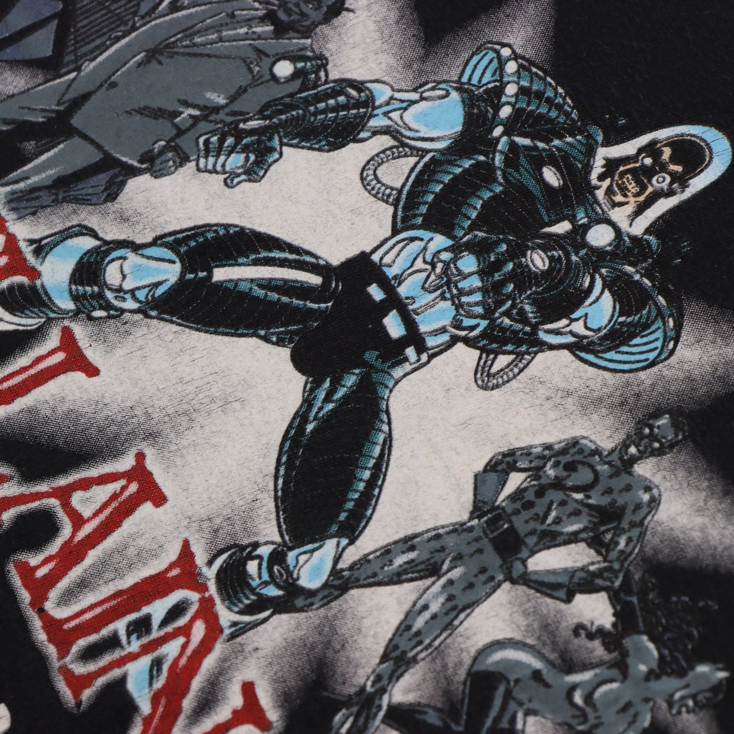 Vintage 1997 VILLAINS DC Comics Six Flags USA Made T-Shirt (L)