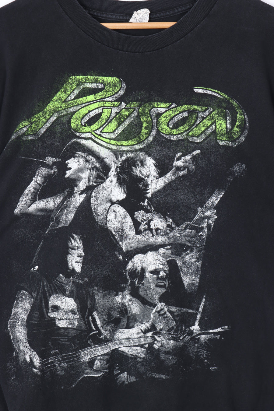 POSION Portraits Green & Black Music Band Tee (XL)