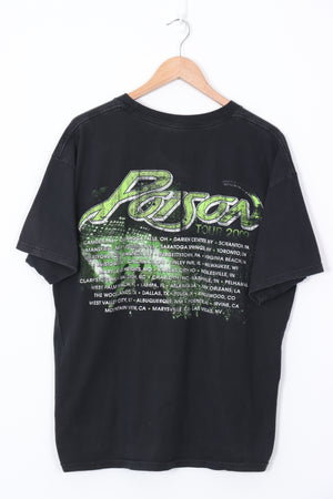 POSION Portraits Green & Black Music Band Tee (XL)