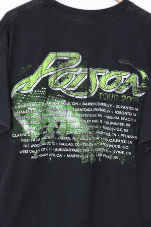 POSION Portraits Green & Black Music Band Tee (XL)