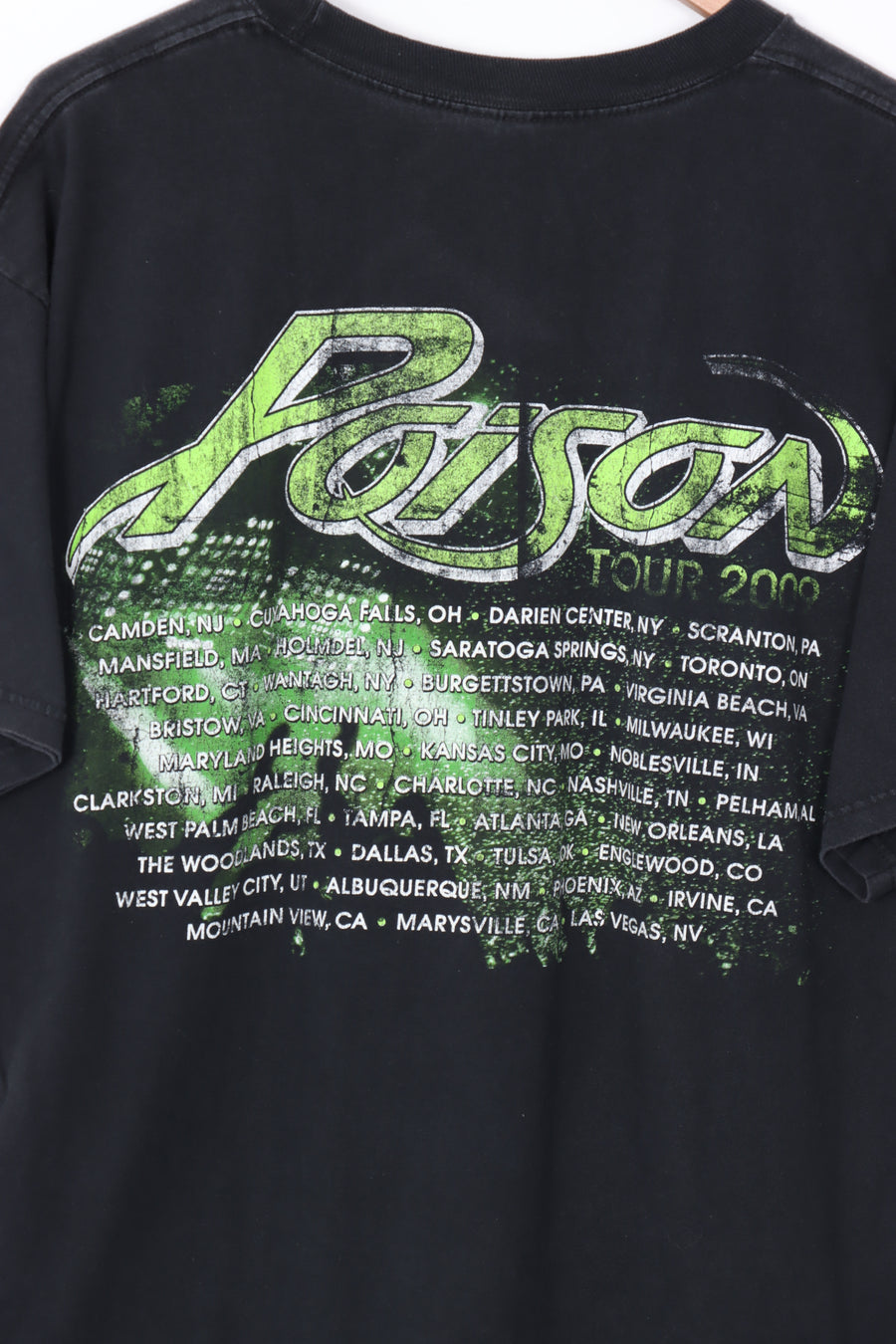 POSION Portraits Green & Black Music Band Tee (XL)