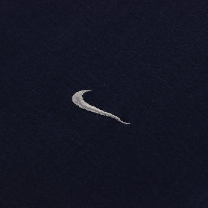Vintage NIKE Embroidered Navy & White T-Shirt (L)
