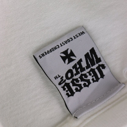 WEST COAST CHOPPERS Y2K Cross White Vintage Long Sleeve Tee (S)