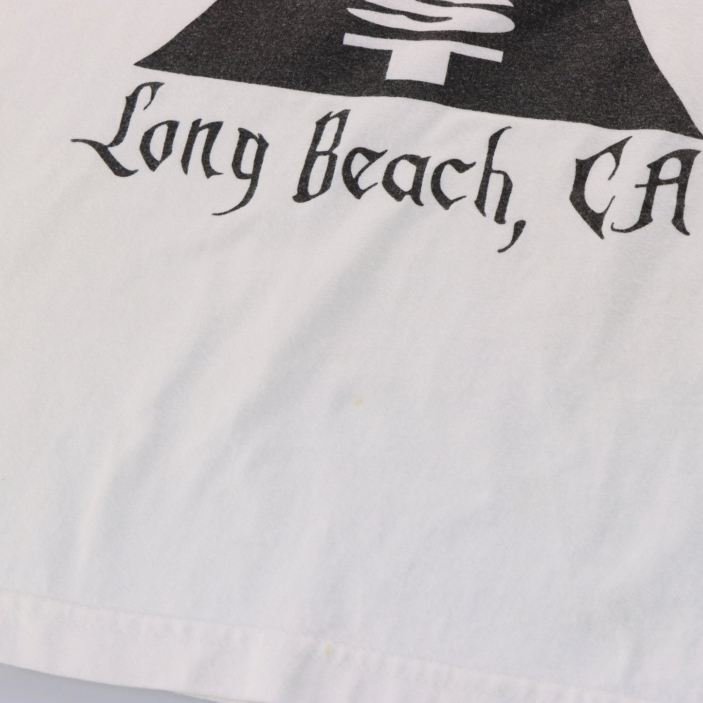 WEST COAST CHOPPERS Y2K Cross White Vintage Long Sleeve Tee (S)