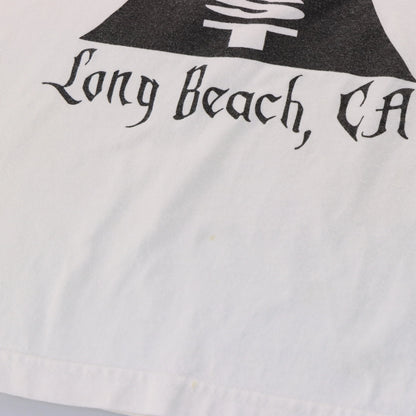 WEST COAST CHOPPERS Y2K Cross White Vintage Long Sleeve Tee (S)