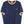 NIKE Navy & Gold Embroidered Swoosh Logo Ringer T-Shirt (XL)