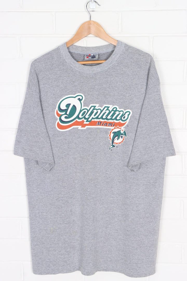 NFL Miami Dolphins Logo Textured T-Shirt (L)