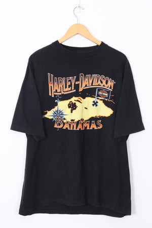 HARLEY DAVIDSON Bahamas Map Graphic Tee (XXL)