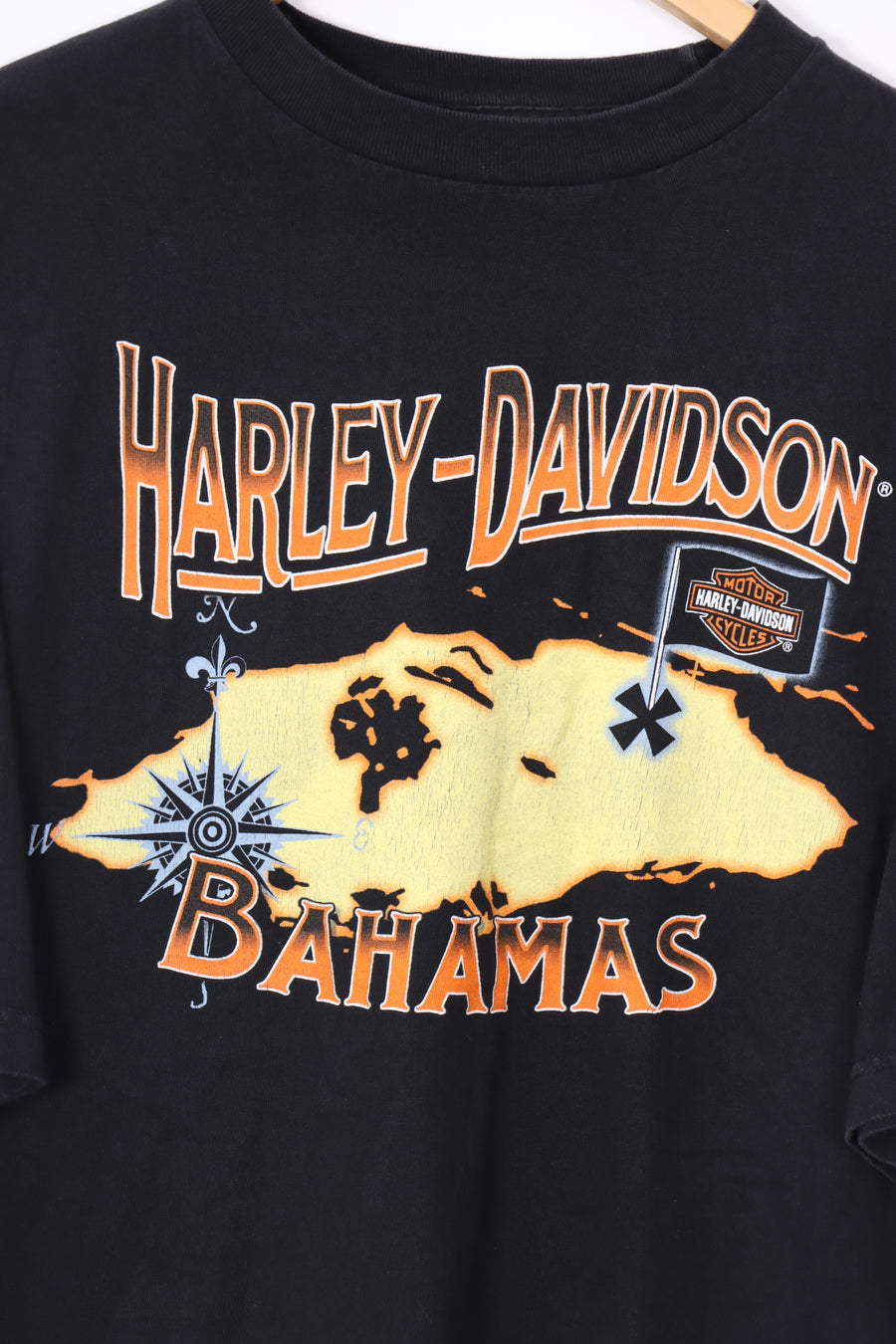 HARLEY DAVIDSON Bahamas Map Graphic Tee (XXL)